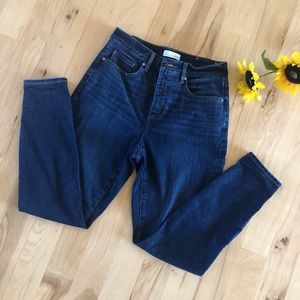 LOFT High Waist Curvy Skinny Jeans Size 6/28